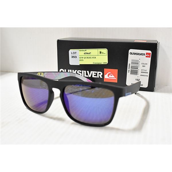 PAIR OF NEW QUIKSILVER SUNGLASSES