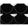 Image 1 : LOT OF 4 22INCH ROPE CHAINS