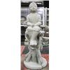 Image 1 : CONCRETE BOY 27 INCH TALL STATUE