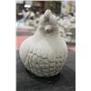 Image 1 : CONCRETE HEN 7 INCH TALL STATUE