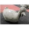 Image 2 : CONCRETE LITTLE DUCKY 7 INCH LONG STATUE