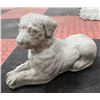 Image 2 : CONCRETE GOOD BOY 14 INCH LONG DOG STATUE