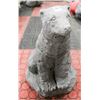 Image 1 : CONCRETE BEAR 13 INCH TALL STATUE