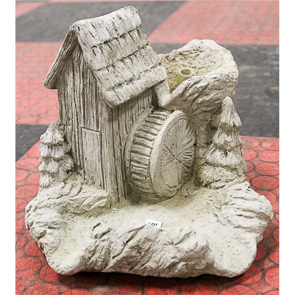 CONCRETE FOUNTAIN 10 INCH TALL