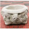 Image 1 : CONCRETE FACE 6 INCH TALL PLANTER