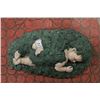 Image 1 : CONCRETE SLEEPY BABY 13 INCH LONG STATUE
