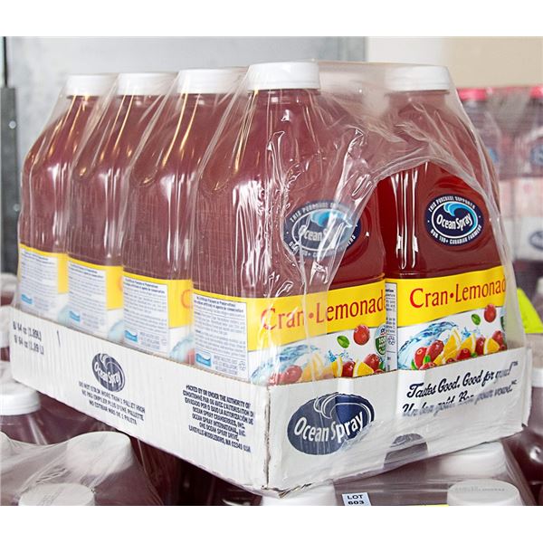 8X1.89L CRANBERRY LEMONADE COCKTAIL 100% VITAMIN C