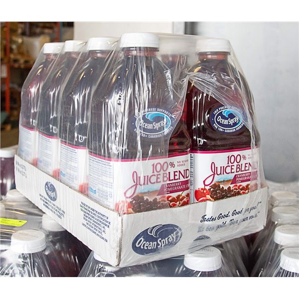8 X 1.77L CRANBERRY POMEGRANATE CHERRY 100% JUICE