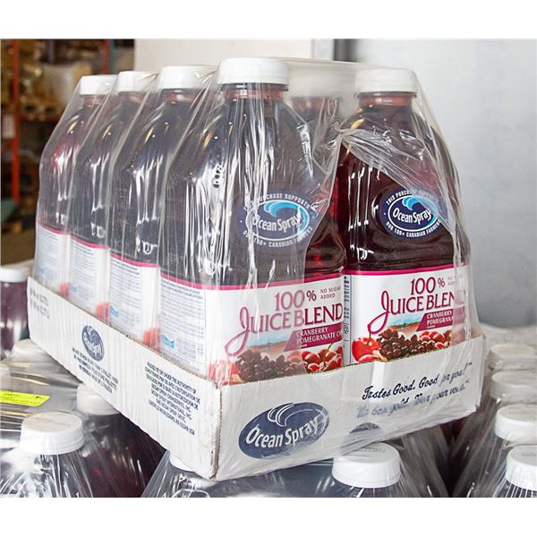 8 X 1.77L CRANBERRY POMEGRANATE CHERRY 100% JUICE