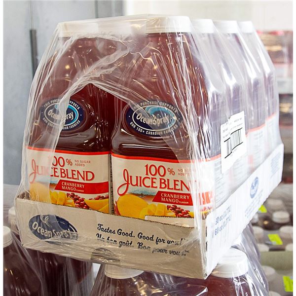 8 X 1.77L CRANBERRY MANGO 100% JUICE BLEND