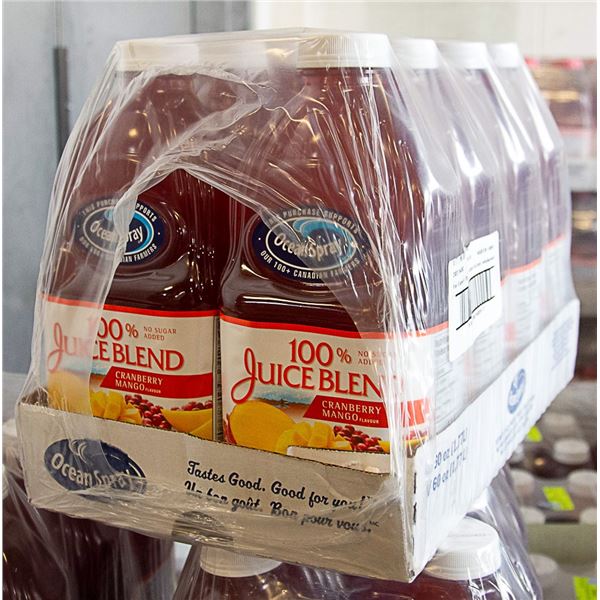 8 X 1.77L CRANBERRY MANGO 100% JUICE BLEND