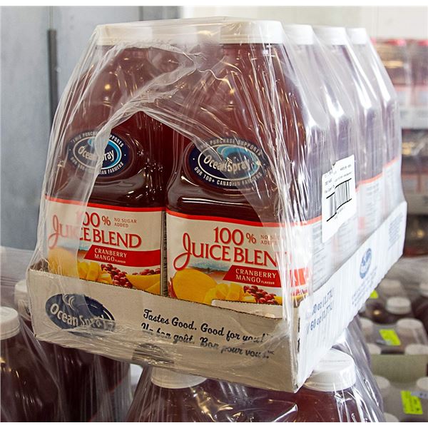 8 X 1.77L CRANBERRY MANGO 100% JUICE BLEND