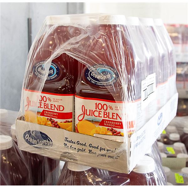 8 X 1.77L CRANBERRY MANGO 100% JUICE BLEND