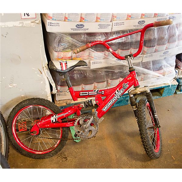 MONGOOSE DAUL SUSPENSION KIDS BIKE