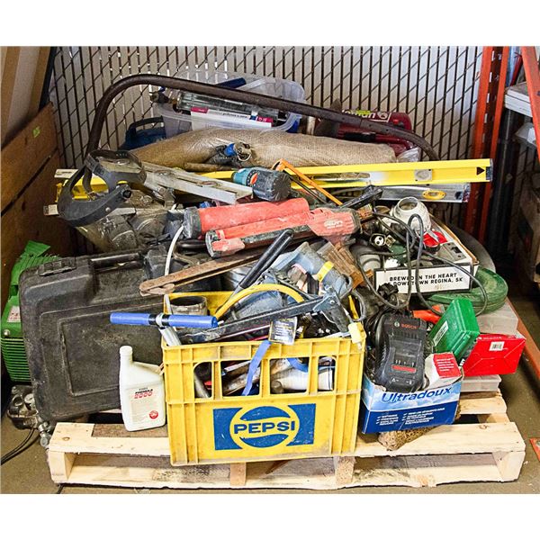 1 PALLET OF SHOP MISCELLANEOUS