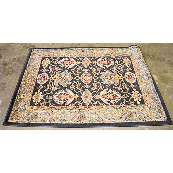 NILE ORIENTAL WEAVERS NAVY PATTERN 3'10" X 5'4"