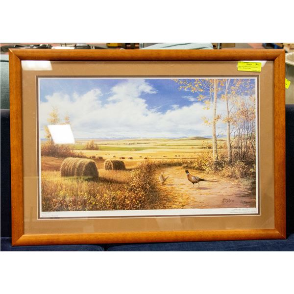 2006 "AUTUMN DAY RINGNECKS" MARLA WILSON 2006