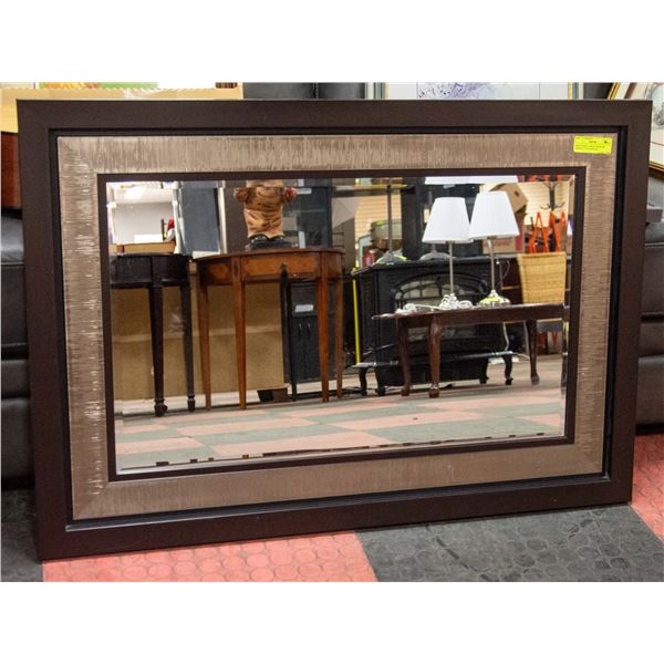 SHOW HOME LARGE DESIGNED MIRROR, 27 X 39 INCHES