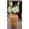Image 1 : SHOWHOME 32 IN WICKER BASKET,DELICATE FLOWERS