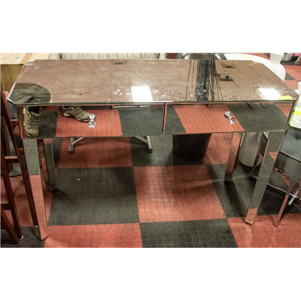 SHOWHOME MIRRORED DRESSING TABLE 31 X 18.5 X 47.5
