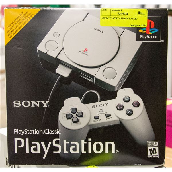 SONY PLAYSTATION CLASSIC