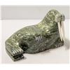 Image 1 : WALRUS STONE CARVING SIGNED