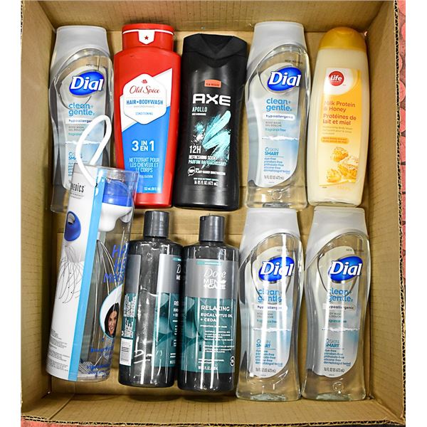 FLAT LOT OF BODY WASH PRODUCTS