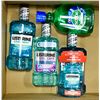 Image 1 : FLAT LOT OF BRAND NAME MOUTHWASH PRODUCTS