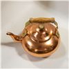 Image 2 : COPPER TEA KETTLE WOOD HANDLE