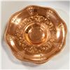 Image 1 : 3 X COPPER SERVING TRAYS & SERVING POT