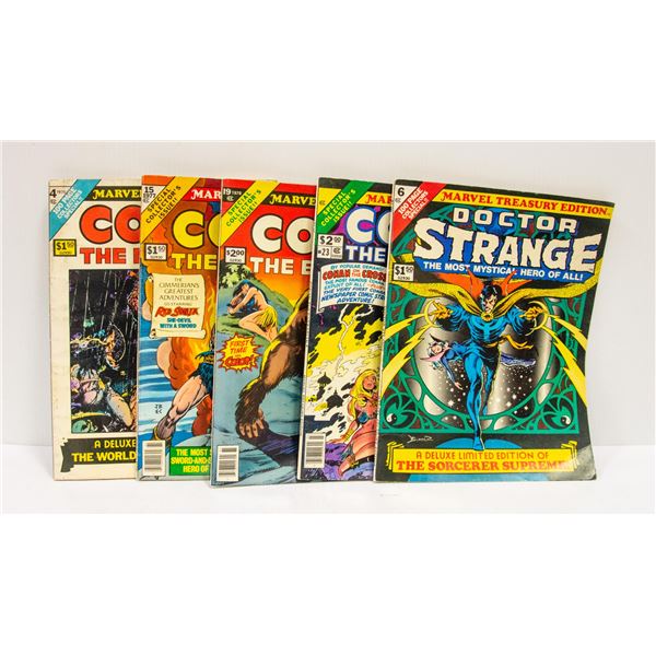 CONAN THE BARBARIAN & DR STRANGE LOT