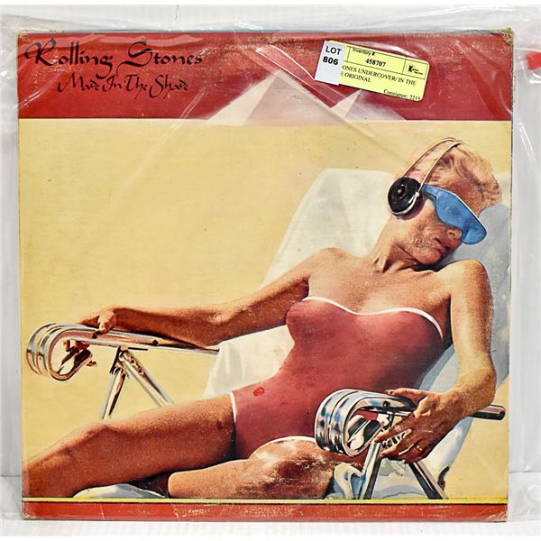 2 X STONES UNDERCOVER/ IN THE SHADE ORIGINAL