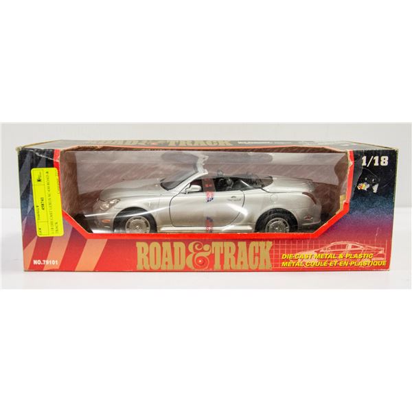 1:18 DIE CAST LEXUS SC 430 ROAD & TRACK