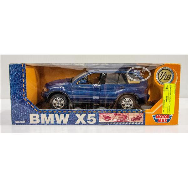 1:18 DIE CAST BMW X5 MOTOR MAX