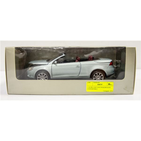 1:18 DIE CAST EOS VOLKSWAGON CONVERTIBLE