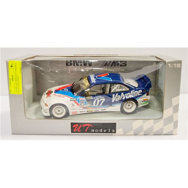1:18 DIE CAST BMW M3 UT MODELS RALLY CAR EUROPE