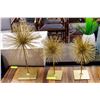 Image 1 : 3 SHOWHOME GOLD COLOR SPIKES DECOR