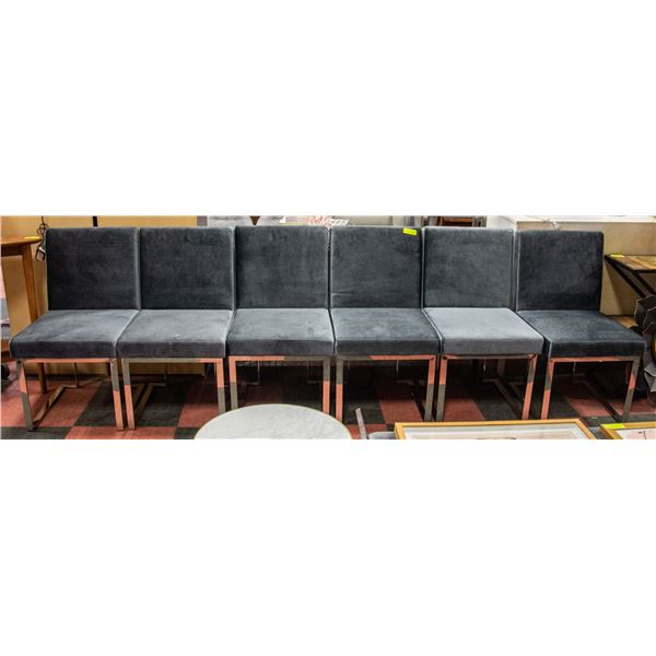 6 SHOWHOME CHAIRS 34 INCHES