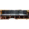 Image 1 : 6 SHOWHOME CHAIRS 34 INCHES
