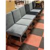 Image 2 : 6 SHOWHOME CHAIRS 34 INCHES