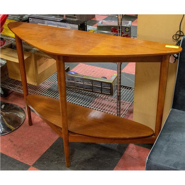 SHOWHOME TABLE 46 X 14 X  32 INCHES TALL