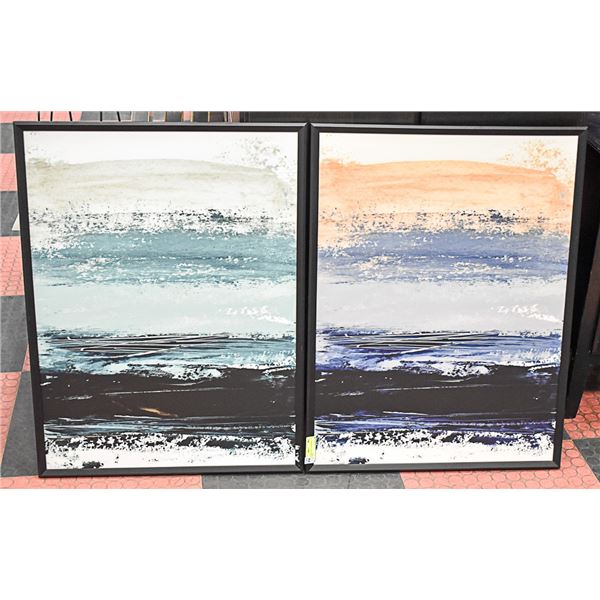 2 SHOWHOME WALL HANGINGS 33 X 25.5 INCHES