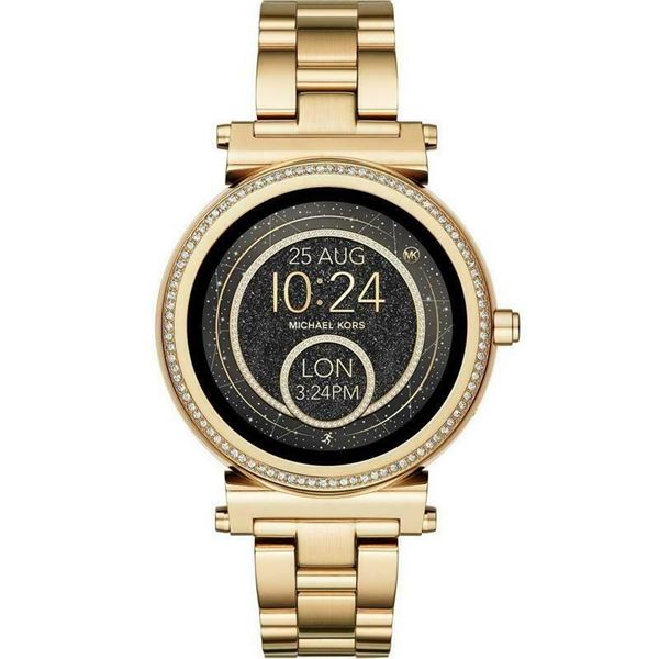 MICHAEL KORS GOLD TONE TOUCHSCREEN SMARTWATCH
