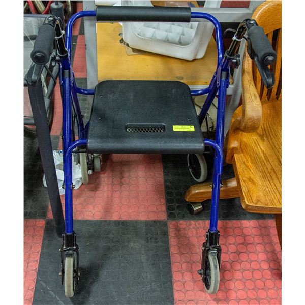 4-WHEEL ROLLING WALKER