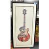 Image 1 : SHOWHOME FRAMED GUITAR PICTURE