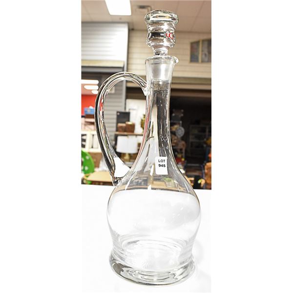 GLASS PITCHER