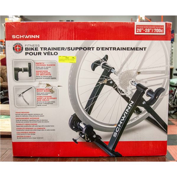 SCHWINN FITNESS BIKE TRAINER NEW IN BOX
