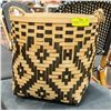 Image 1 : SHOWHOME WOVEN BASKET 13 INCHES TALL