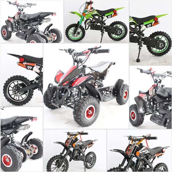 FEATURED 49CC MINI QUADS AND BIKES