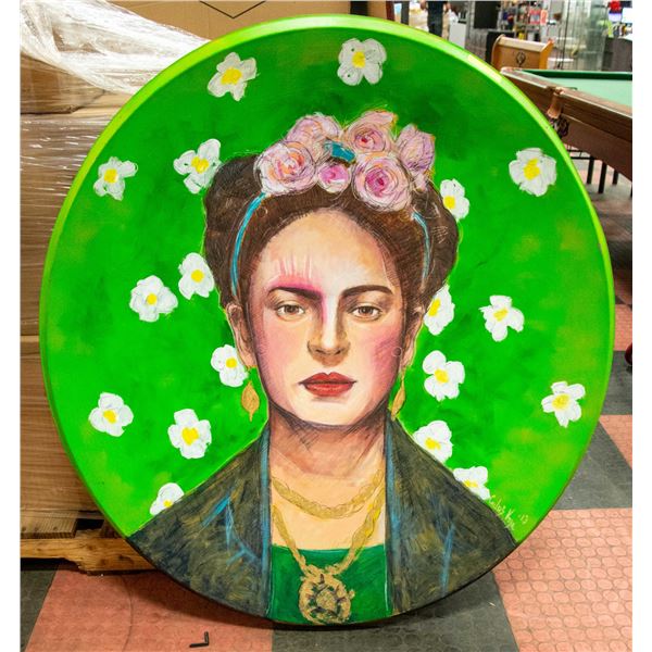 ORIGINAL HANGING TIN HAND PAINTED